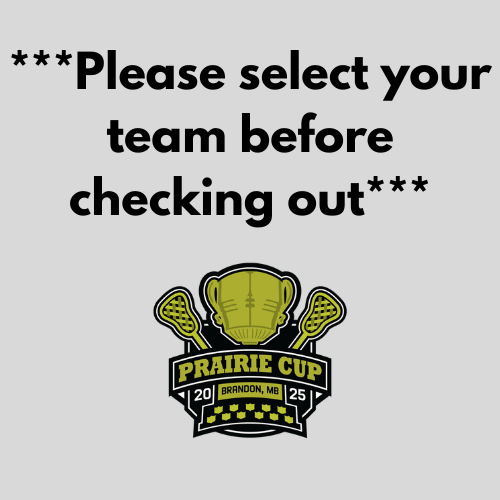 ***PLEASE SELECT YOUR TEAM BEFORE CHECKING OUT***