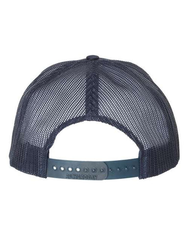 Navy Richardson Mesh Adjustable Hat