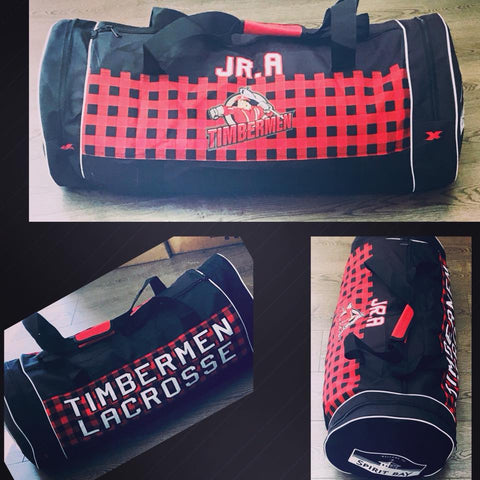 FEATURE ITEM: CHARGERS Sublimated Barrel Bag - 5-6 Week Production