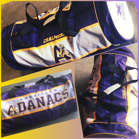 5/6 WEEKS FEATURE ITEM Sublimated Barrel Bag