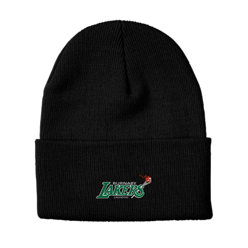 Knit Toque with Embroidery