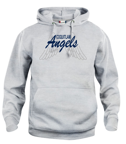 CHARGERS OR ANGELS - Clique Stockholm Pullover Hoodie ADULT UNISEX/YOUTH (ASH GREY MQK00107)