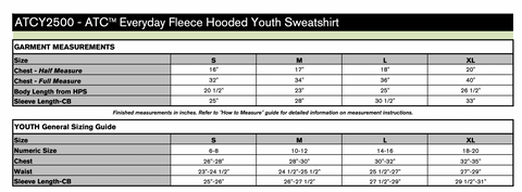 ATC Cotton Fleece Hooded Sweatshirt - (Athletic Heather ATCF2500)