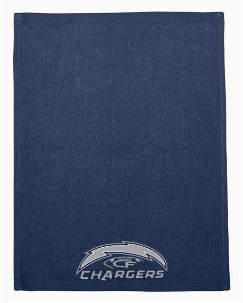 CHARGERS Team Towel 11" x 18" (NAVY T600)