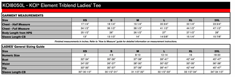 Ladies Tri-blend T-shirt (Black Heather)