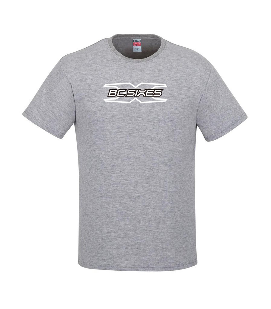 B.C. Sixes Ash Grey T-Shirt