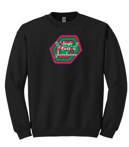 Adult or Youth Crewneck Sweater (Black)