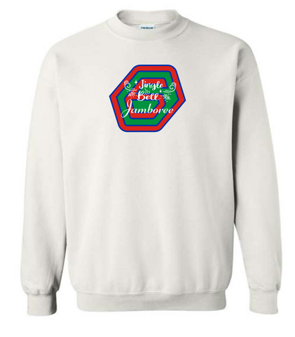 Adult or Youth Crewneck Sweater (White)