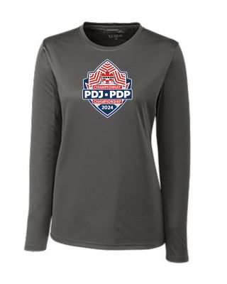 PDP - SLATE GREY - Clique Spin Performance Long Sleeve T-Shirt (Men/Women) (MQK00078/LQK00067)