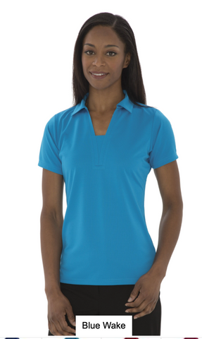 Black Coal Harbour Polo Shirt - Embroidery - Womens