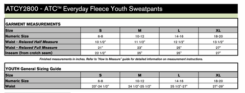 ATC Everyday Fleece Sweatpants - With Embroidery Navy
