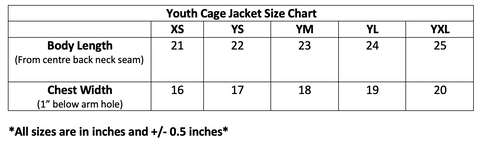 Customized Sublimated Cage Jacket