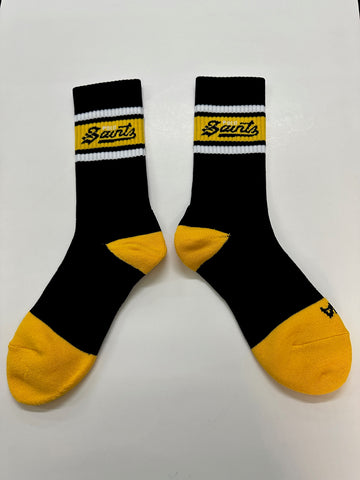 Custom SAINTS Crew Socks