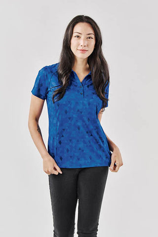 ESSENTIAL ITEM 3: Galapagos Embroidered Polo Shirt WOMENS