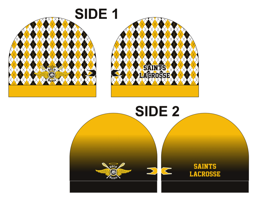 Sublimated Reversible Fleece Toque/Beanie