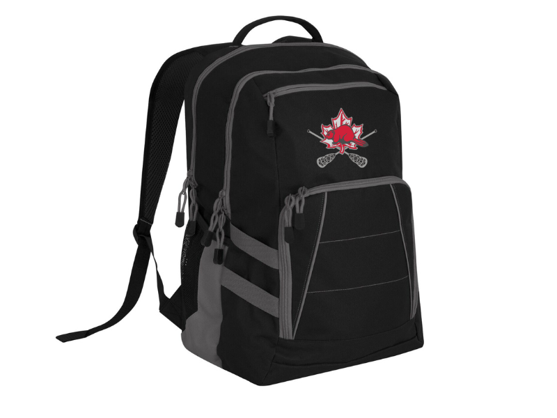 ATC VarCity Backpack With Embroidery (Black/Coal Grey B1035)