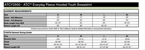 Anmore - Everyday Fleece Hooded Sweatshirt Black (Youth and Adult)