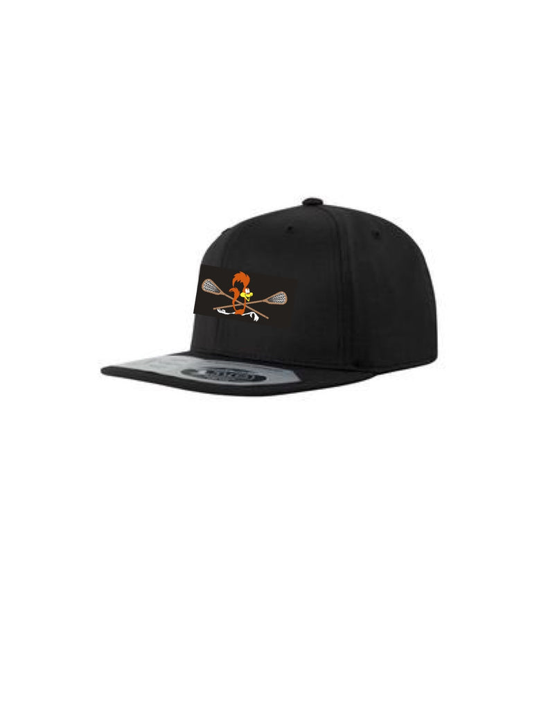 Black Flex Fit Snap Back Hat