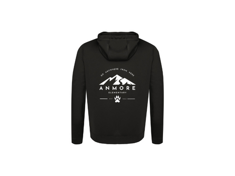 Anmore - Game Day Hooded Fleece - Black (Adult)