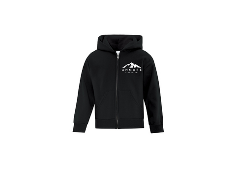 Anmore - Zip-up Black (Youth)