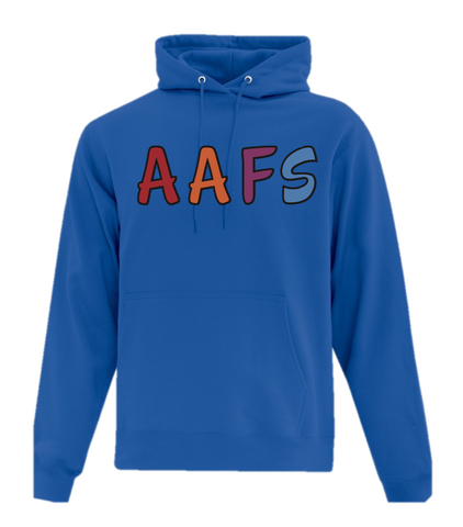 Blue ATC Cotton Fleece Hooded Sweatshirt