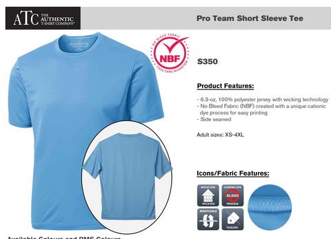 ATC Dry Fit Performance T-Shirt - Royal Blue