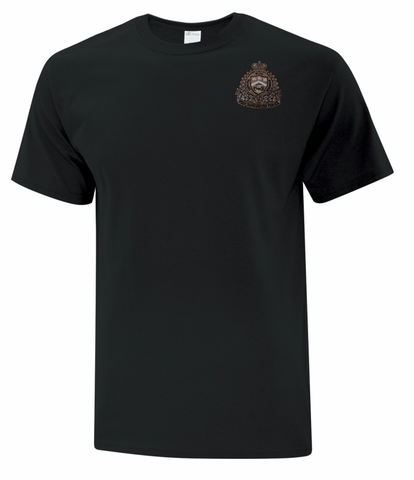 ATC Every Day Cotton Tee - With Embroidery - Black
