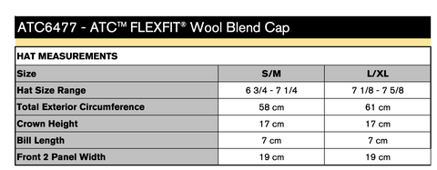 Port Moody Fire Dept - ATC™ FLEXFIT® WOOL BLEND CAP. ATC6477