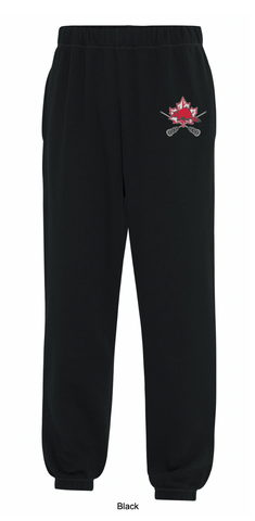 Youth and Adult ATC Everyday Fleece Sweatpants - With Embroidery (Black ATCF2800)