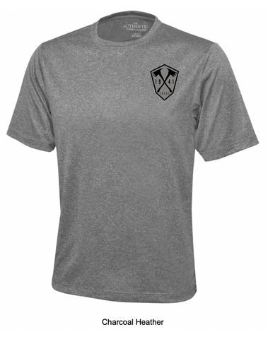 ATC Dry Fit Heathered T-Shirt - With Screen Print