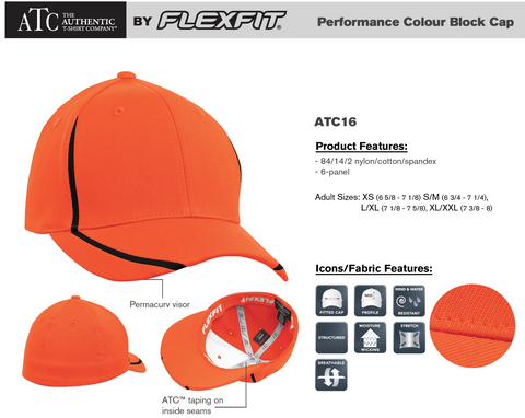 ATC Flex Fit Performance Hat With Embroidery