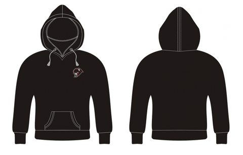 ATC Performance Black Zip Up Hoodies - with embroidery