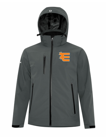 Dry Frame Hooded Outdoor Waterproof Performance Jacket - embroidery