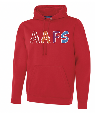 Red ATC Dry Fit Performance Hoodie with Screen Print