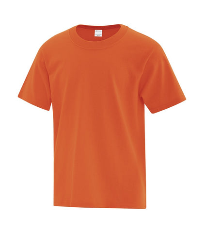 ATC Cotton T-Shirt With Screen Print - Orange