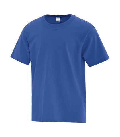 Blue ATC Cotton T-Shirt - With Screen Print