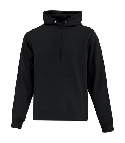 Black ATC Cotton Fleece Hooded Sweatshirt