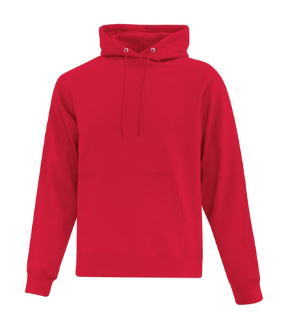 ATC Cotton Fleece Hooded Sweatshirt - Red