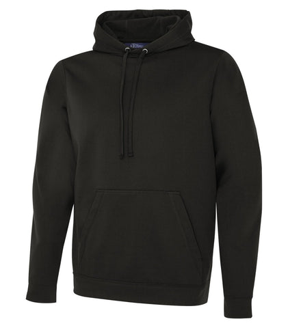 ATC Dry Fit Performance Hoodie with Screen Print - Black